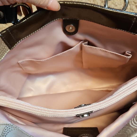 Coach Ashley Dotted Op Art Carryall Bag - Picture 5 of 16